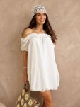 BY O LA LA! SUKIENKA HISZPANKA AITANA OFF WHITE - 2