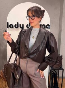 LADY DRAMA KURTKA PALERMO ESPRESSO