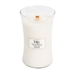 White Teak - WoodWick - duża świeca zapachowa z drewnianym knotem - 2