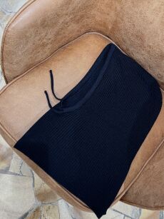 SEMPRE BALACLAVA KOMINOKAPTUR MERINO WOOL CZARNY