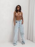 LA MILLA SPODNIE JEANSY WIDE LEG NIEBIESKIE - 2