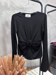 ROYAL CLUB BLUZKA LONGSLEEVE ROSSIE CZARNA