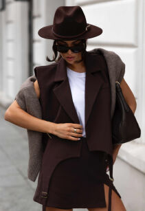 LA MILLA KAMIZELA OVERSIZE Z PASKAMI HOT CHOCOLATE