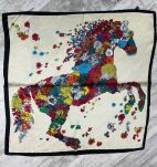 CHUSTA APASZKA KOŃ MULTICOLOR - 6