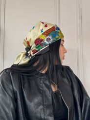 CHUSTA APASZKA KOŃ MULTICOLOR