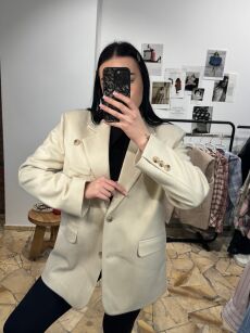 SEMPRE MARYNARKA W JODEŁKĘ SUZANA KREM