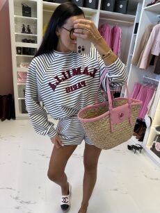 LA MILLA KOMPLET DRESOWY W PASY PARIS
