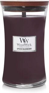 Spiced Blackberry -  WoodWick - duża świeca zapachowa