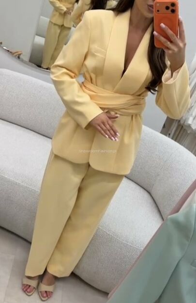 SEMPRE KOMPLET GARNITUR TAYLOR ŻÓŁTY