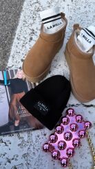 LA MILLA ZIMOWA CZAPKA CZARNA