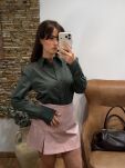 EMO ELEGANCKA KOSZULA MINI BOSS KHAKI - 4