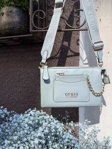 GUESS MAŁA TOREBKA BABY BLUE