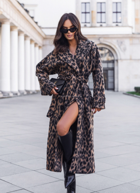 SEMPRE PŁASZCZ MASSIMO PANTER BRĄZ