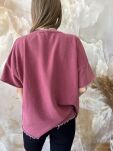 AZARA BLUZKA T-SHIRT LOS ANGELES RÓŻ - 3