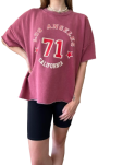 AZARA BLUZKA T-SHIRT LOS ANGELES RÓŻ - 4