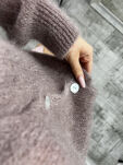 SWETER KRÓTKI KARDIGAN BABY MOHER AURORA BRUDNY RÓŻ - 5