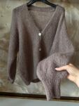 SWETER KRÓTKI KARDIGAN BABY MOHER AURORA BRUDNY RÓŻ - 6