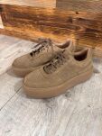 BY O LA LA...! SNEAKERSY GRUBA PODESZWA Z LITERĄ B CIEMNY BEŻ - 2