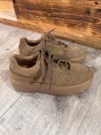 BY O LA LA...! SNEAKERSY GRUBA PODESZWA Z LITERĄ B CIEMNY BEŻ - 3