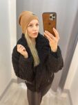 BY O LA LA...! PRĄŻKOWANA CZAPKA BASIC Z NASZYWKĄ - 4