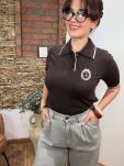 DZIANINOWA BLUZKA POLO ESPRESSO - 7