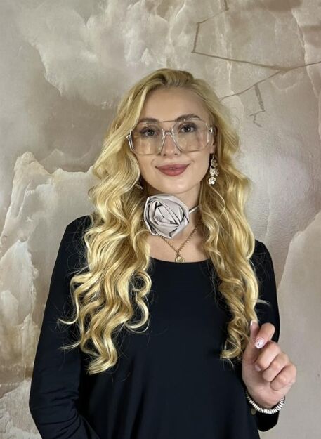 BY O LA LA ! NASZYJNIK CHOKER RÓŻA BEŻ