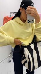 LA MILLA BLUZA OVERSIZE KANGURKA ŻÓŁTA