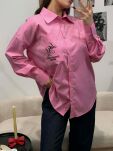 LA MILLA KOSZULA OVERSIZE STYLISH CLUB RÓŻ - 4
