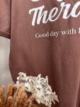 ROYAL CLUB T-SHIRT COFFEE THERAPY MOCCA (MLECZNA CZEKOLADA) - 3