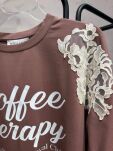 ROYAL CLUB T-SHIRT COFFEE THERAPY MOCCA (MLECZNA CZEKOLADA) - 2