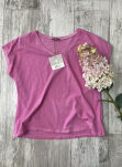 BLUZKA T-SHIRT V-NECK MICHELLE RÓŻOWY - 3