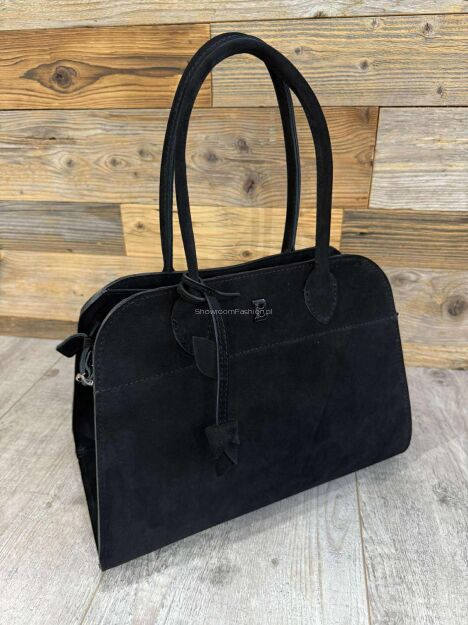 BY O LA LA ! DUŻA TOREBKA Z LITERKĄ B CZARNA