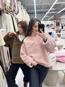 SEMPRE BLUZA POLAR LAYLA RÓŻ