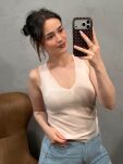 ROYAL CLUB TOP V-NECK Z LOGIEM RÓŻ MARSHMALLOW - 3