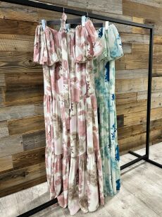 BY O LA LA! SUKIENKA MAXI BARBADOS RÓŻOWA