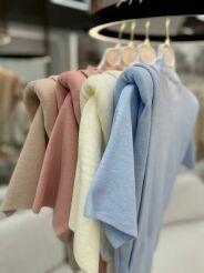 SEMPRE SWETER AURORA Z PODUSZKAMI NIEBIESKI