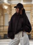 LAVESTINO BLUZA HOODIE BROOKLYN CZEKOLADA - 3