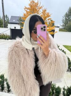 LA MILLA BALACLAVA KOMINOKAPTUR JASNY BEŻ