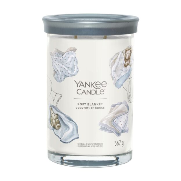 Soft Blanket - Yankee Candle Signature - świeca tumbler z dwoma knotami - nowość 2022