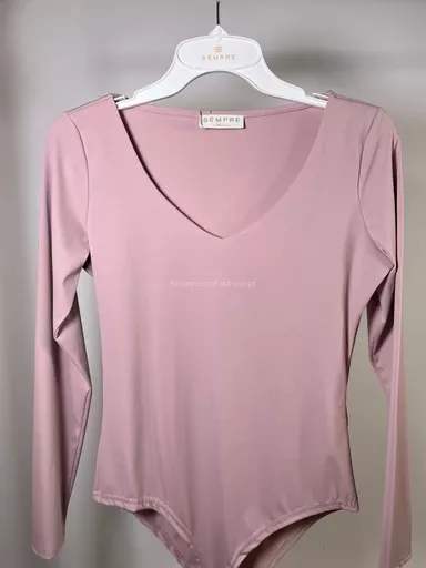 SEMPRE BODY V-NECK LILIOWY RÓŻ