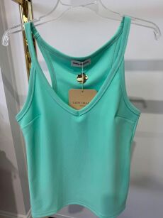 LADY DRAMA TOP BOKSERKA PRĄŻEK ACQUA AZZURRO