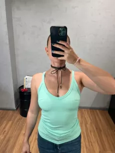 LADY DRAMA TOP BOKSERKA PRĄŻEK ACQUA AZZURRO