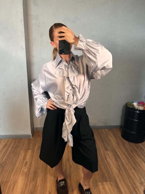 LADY DRAMA KOSZULA BALII SZARA