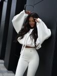 LAVESTINO BLUZA HOODIE BROOKLYN ŚMIETANA - 4