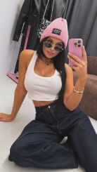 LA MILLA ZIMOWA CZAPKA RÓŻOWA