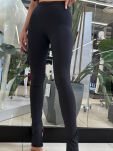 EMO LEGGINSY Z ROZCIĘCIAMI CZARNE - 3