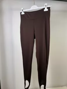 SEMPRE LEGGINSY Z ZAPIĘTKAMI CZEKOLADA