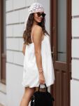 BY O LA LA! SUKIENKA BOMBKA OFF WHITE - 6