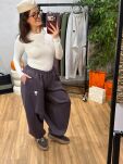 ROYAL CLUB SPODNIE DRESOWE OVERSIZE GRAFIT - 2