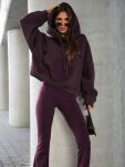 LAVESTINO BLUZA HOODIE BROOKLYN BORDO - 3